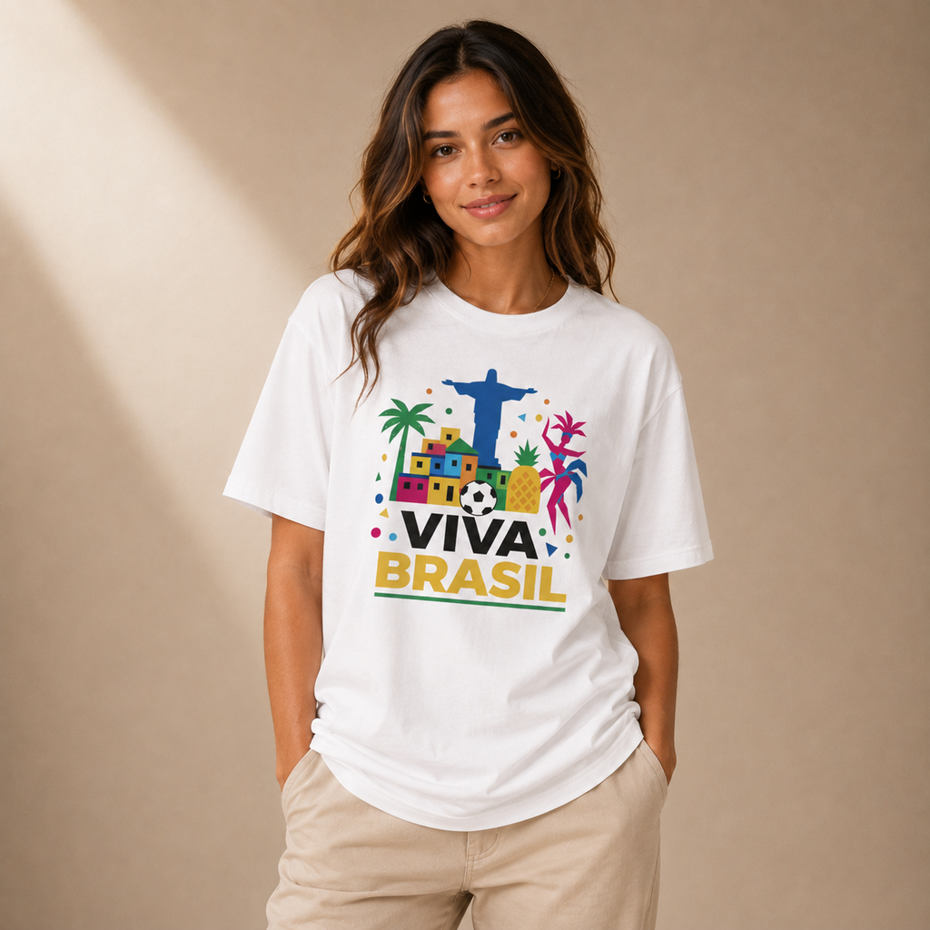 T-shirt - Viva Brasil