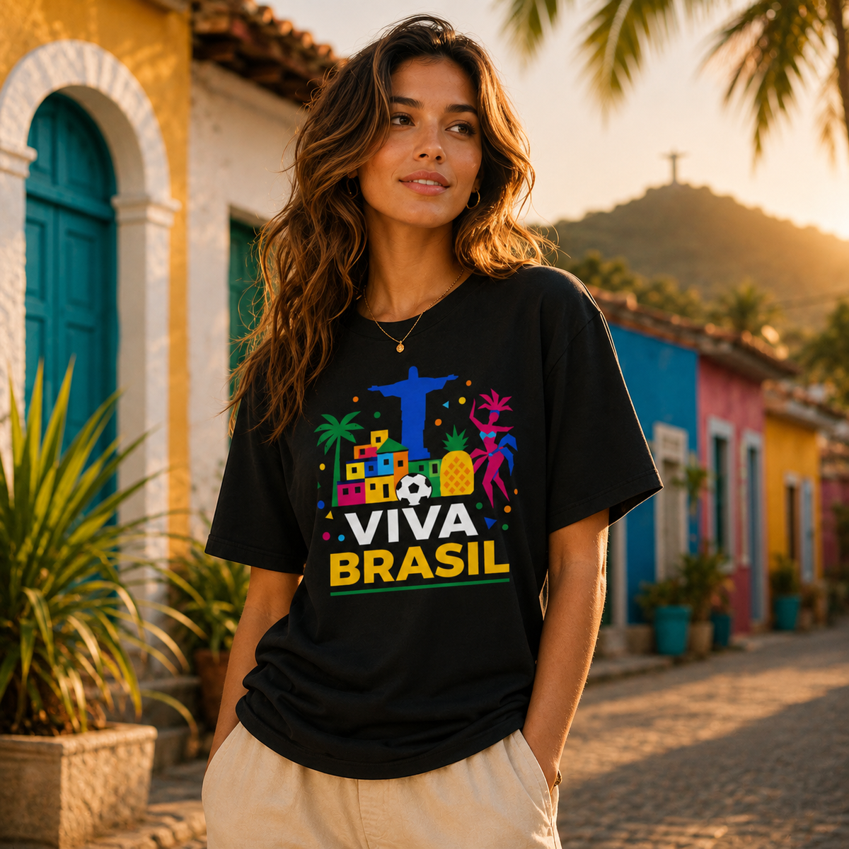 T-shirt - Viva Brasil