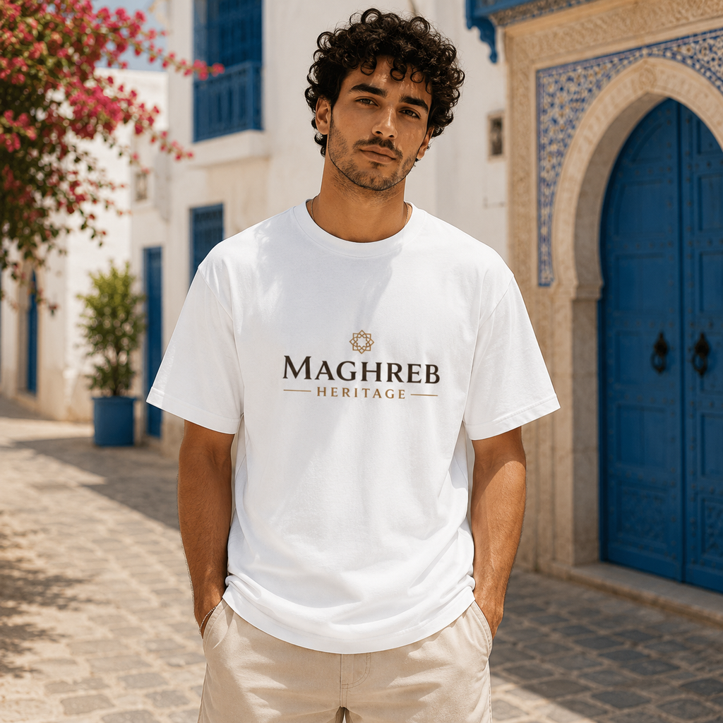T-shirt LUXE coupe large 100% coton - Emir Abdelkader