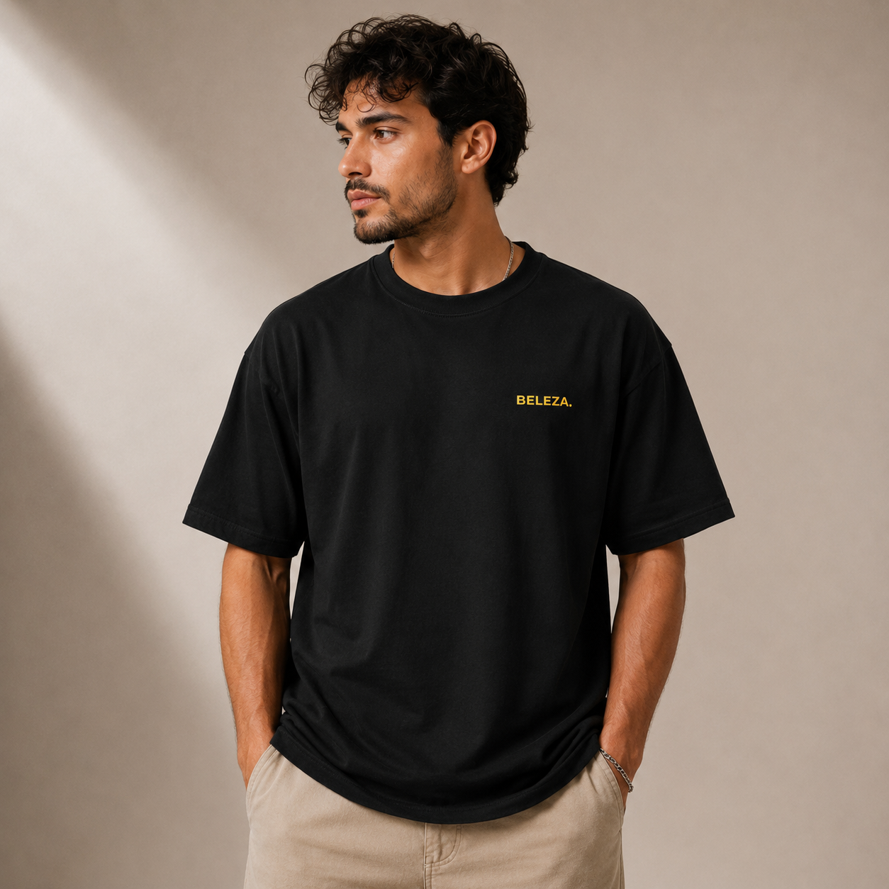 T-shirt LUXE coupe large 100% coton - Rio Heat