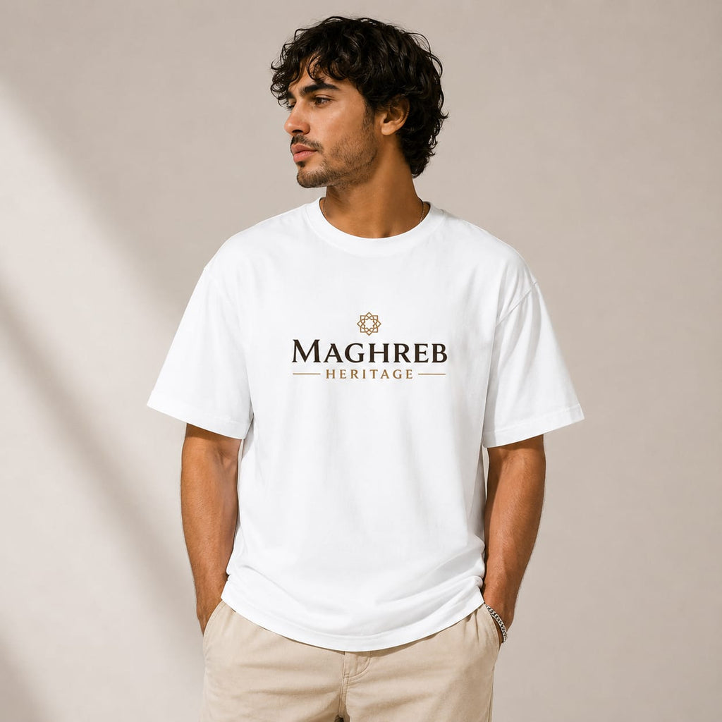 T-shirt LUXE coupe large 100% coton - Constantine Algérie