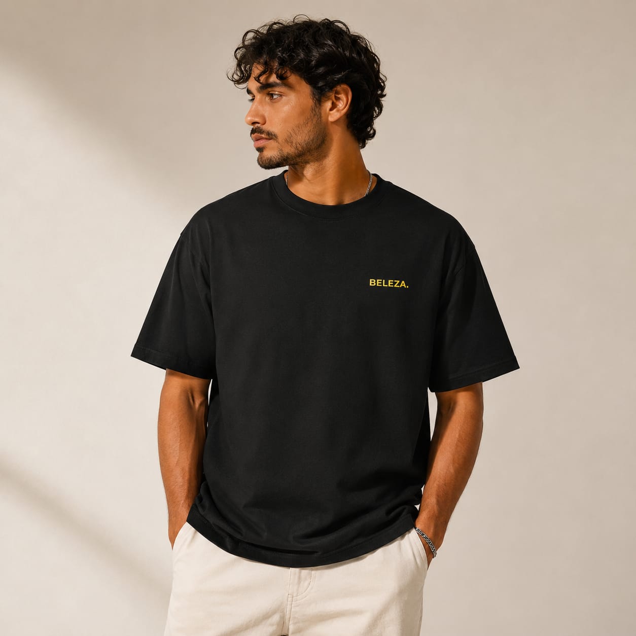 T-shirt LUXE coupe large 100% coton - Salve Rio