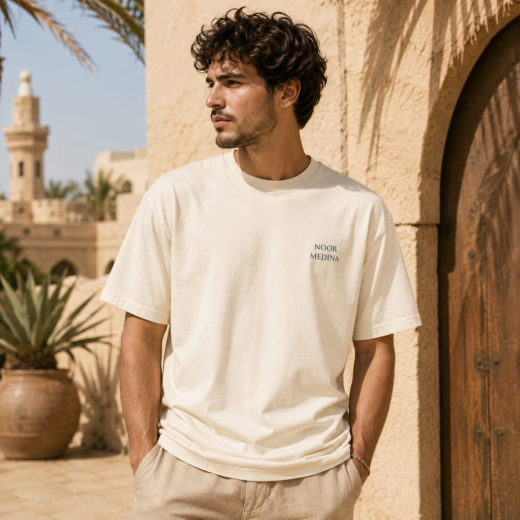 T-shirt Luxe coupe Large 100% coton - Oasis Medina